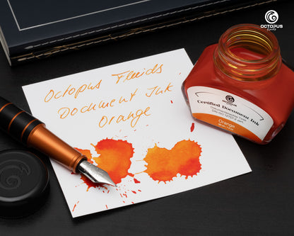 Document Ink Orange