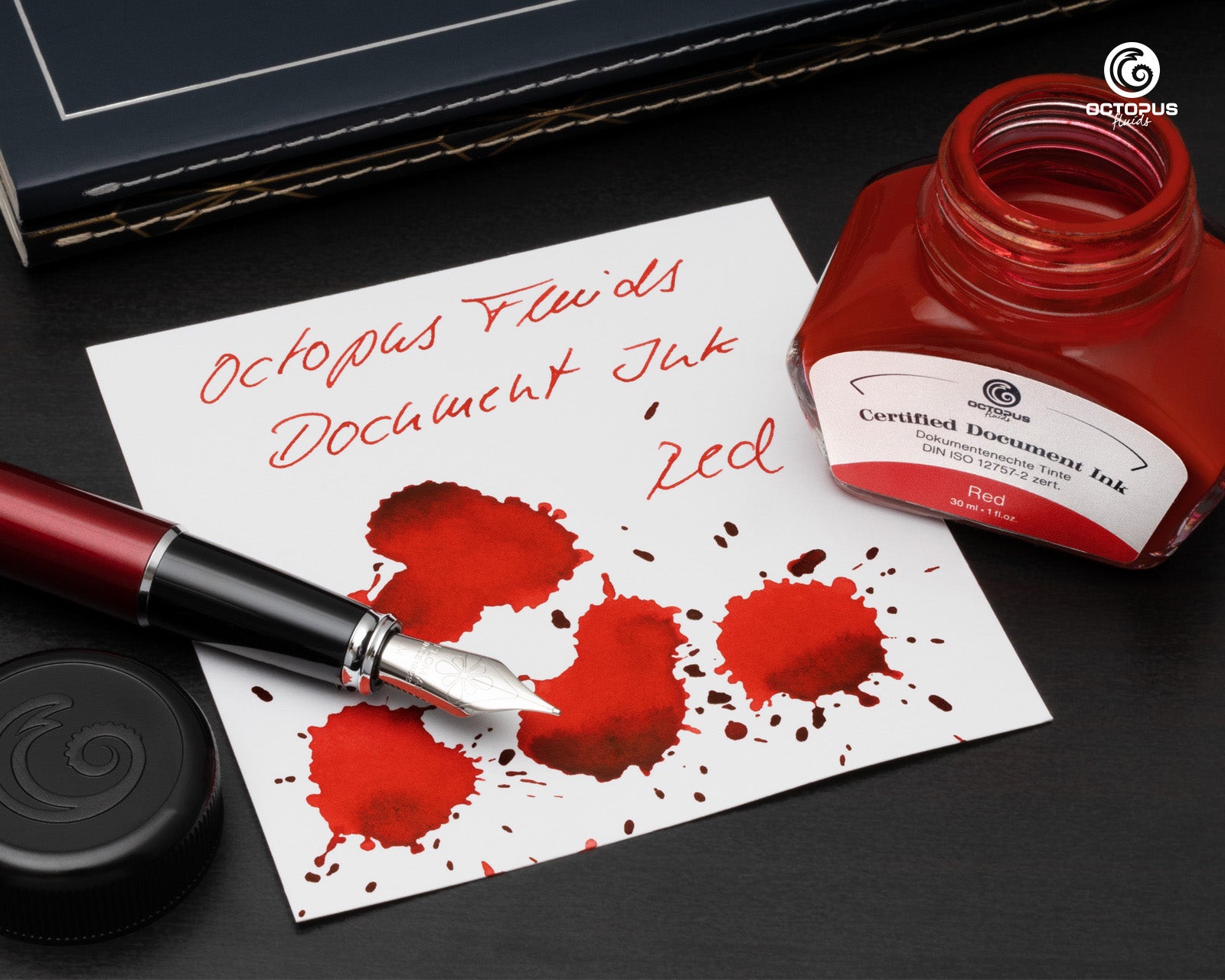 Document Ink Red