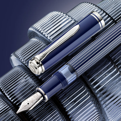M815 Metal Striped Blue