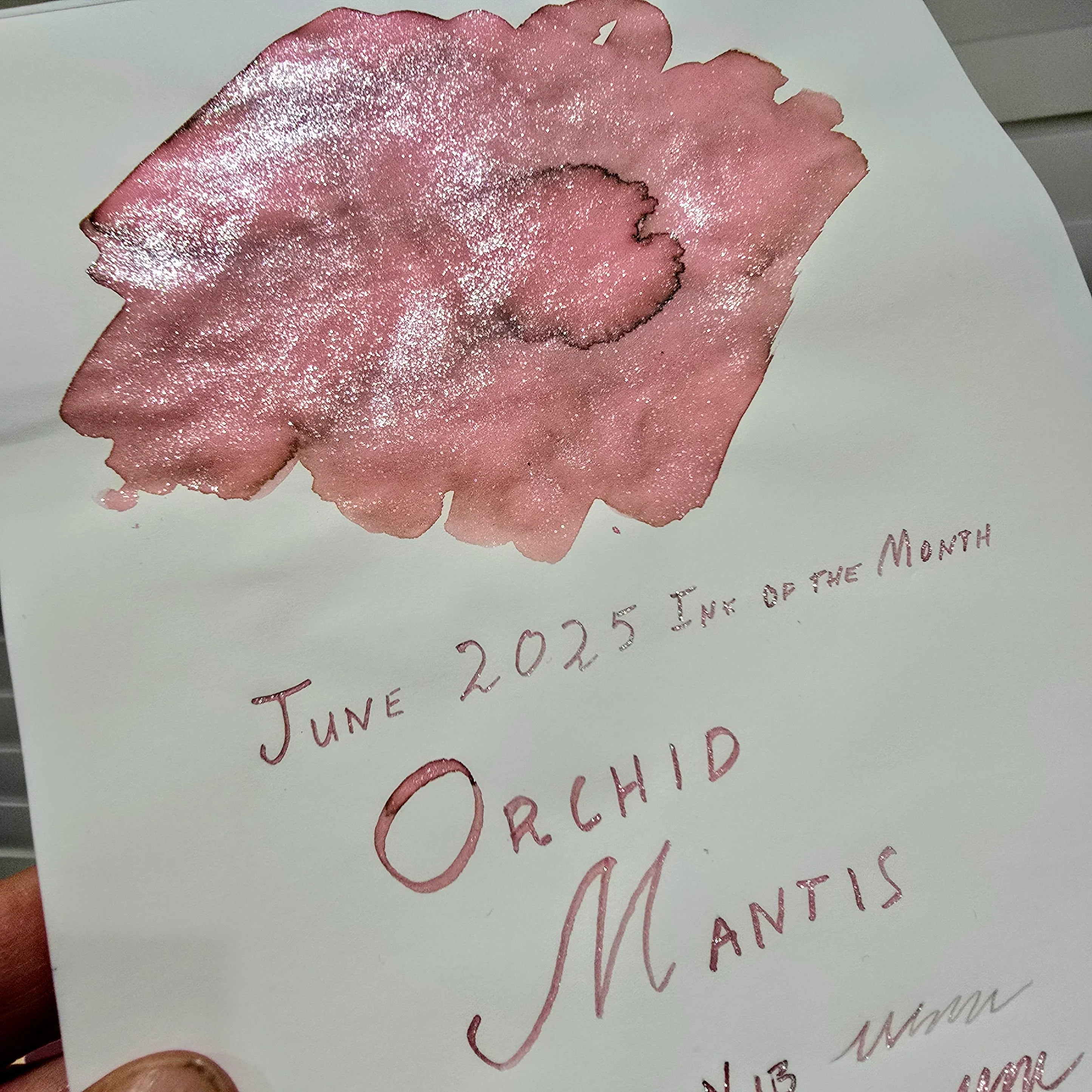Van Dieman's Inks 2025 June - Orchid Mantis