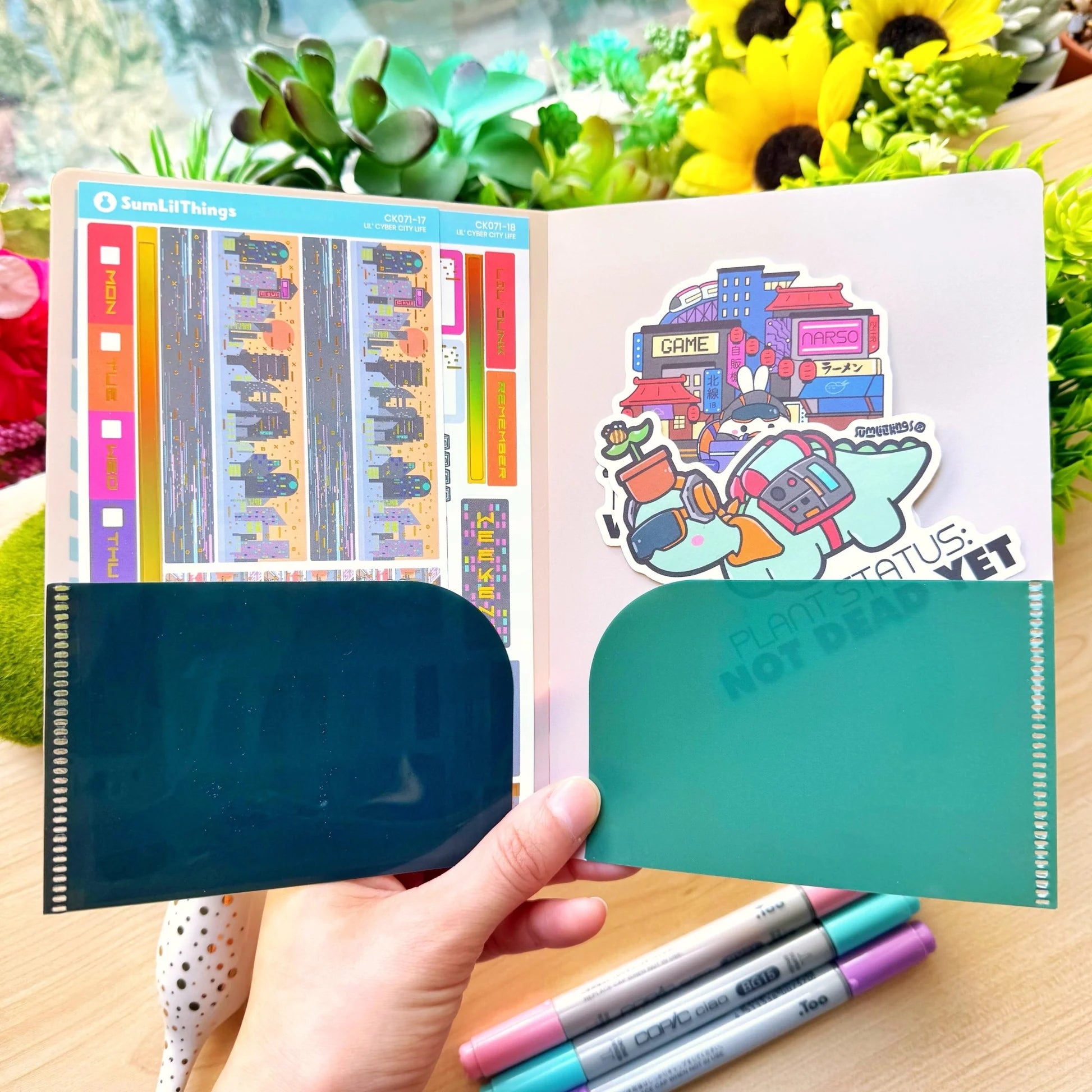 Sticker Folder - IV Boba Menu (B6 Size)