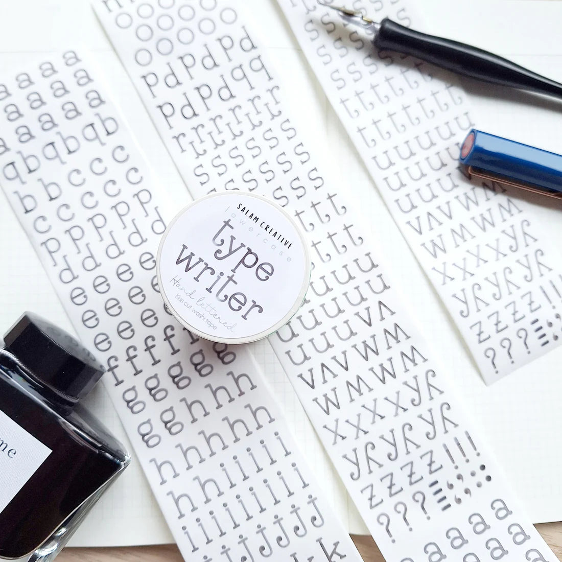 Alphabet Washi Tapes