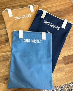 Dino-Writes Tote Bag