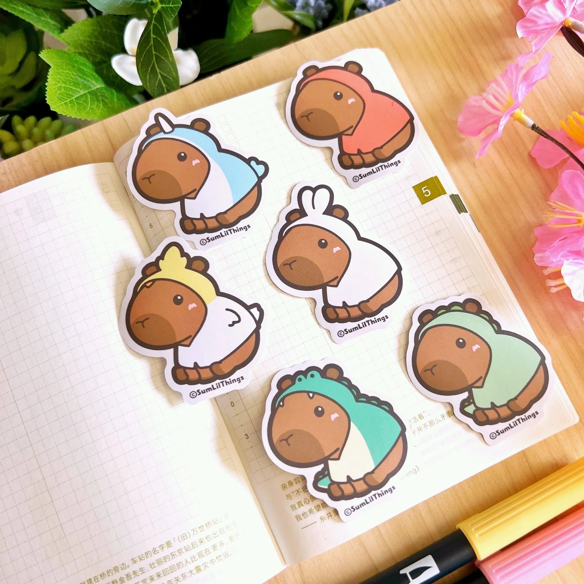 Baby Capybara Pack (Set of 6)