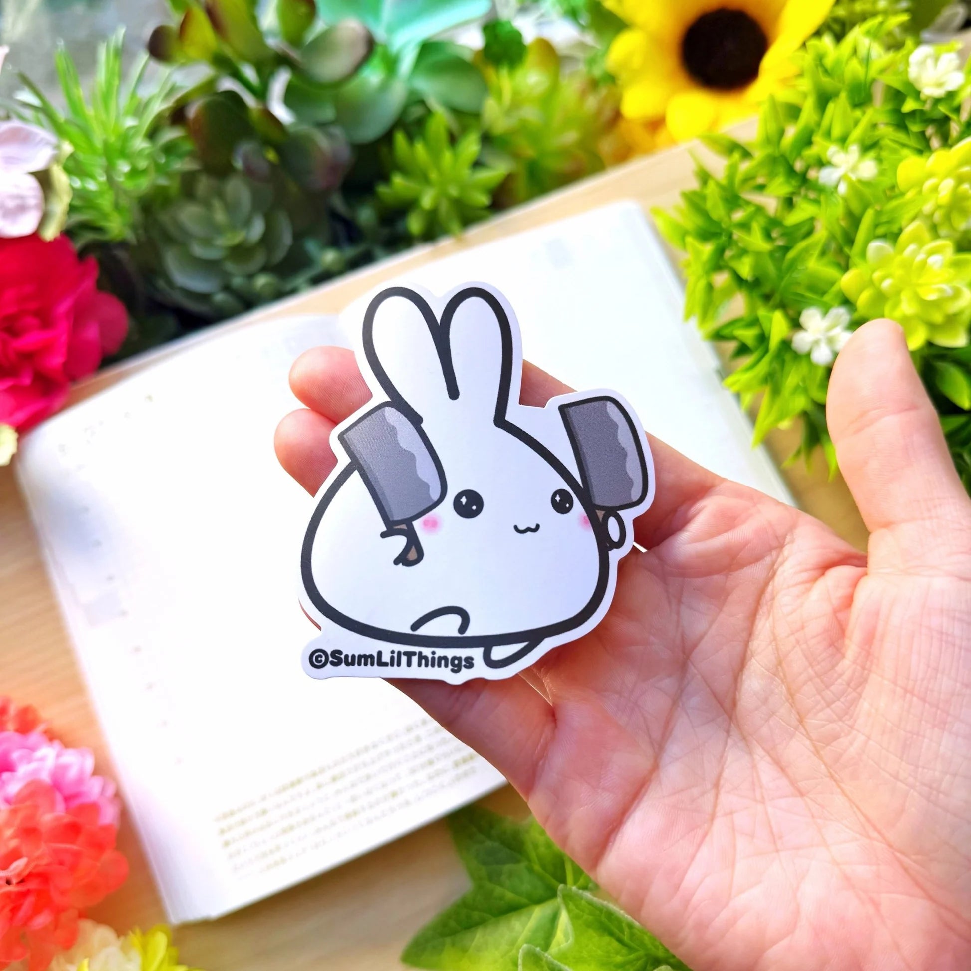 Vinyl Sticker - Lil with Double Cleavers