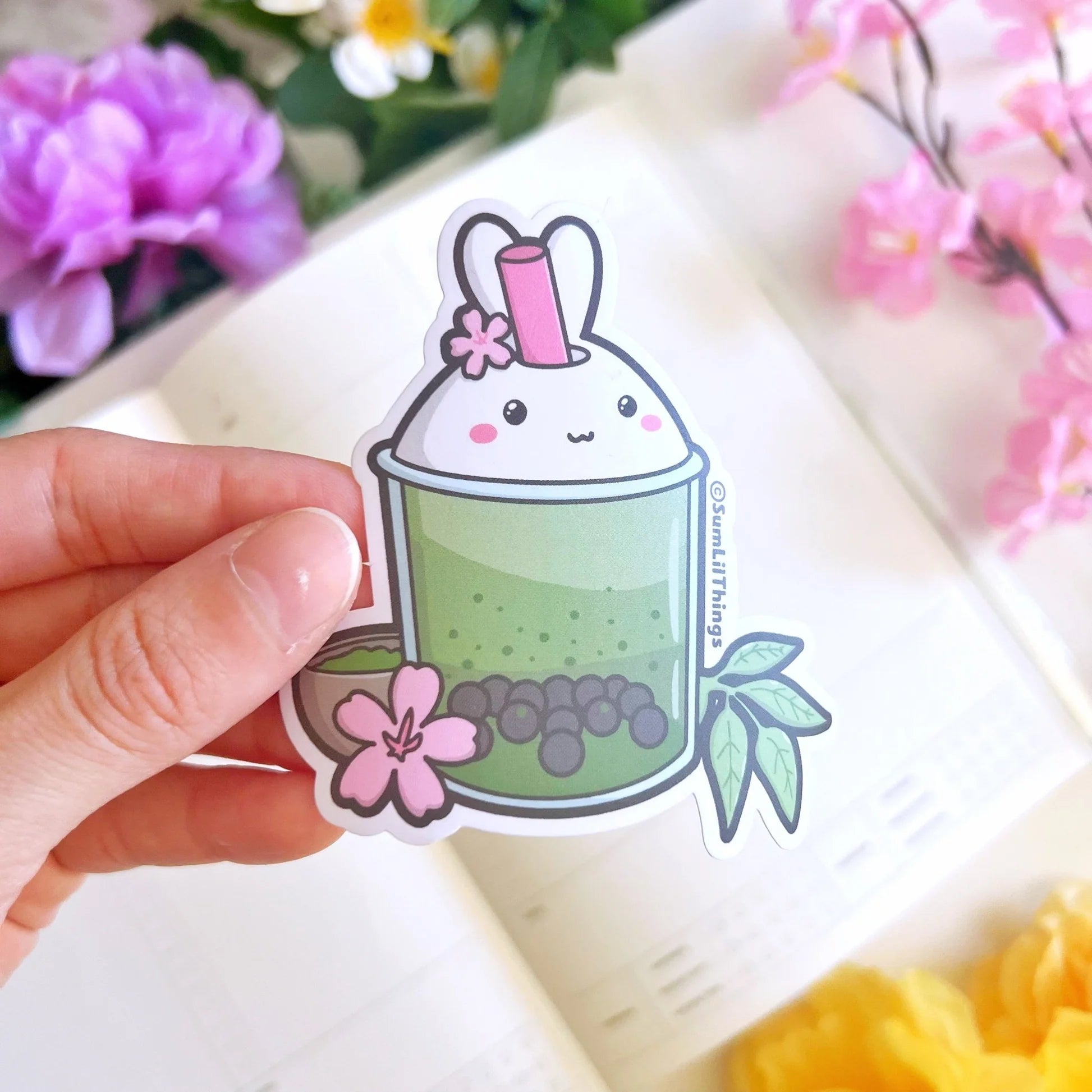 Vinyl Sticker - Matcha Boba