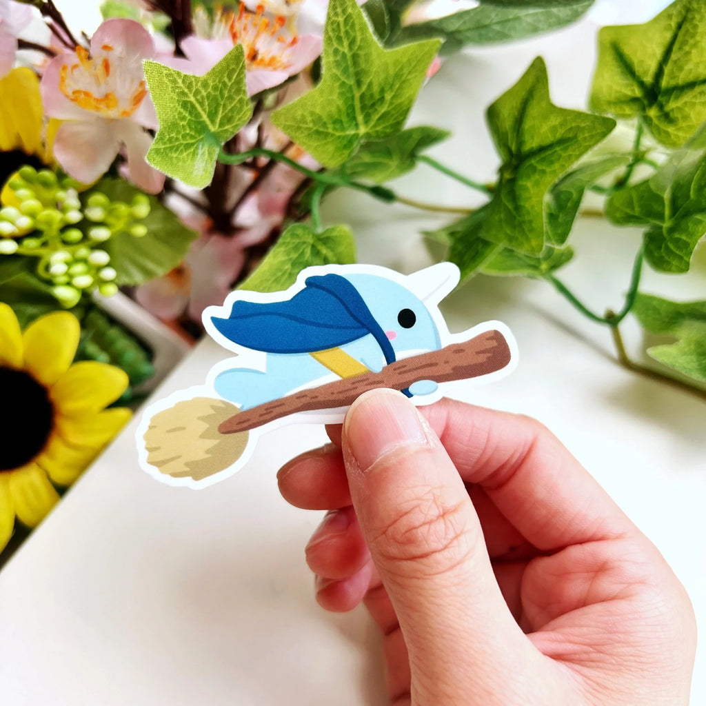 Vinyl Sticker - Narnar's Broom Ride (Transparent)