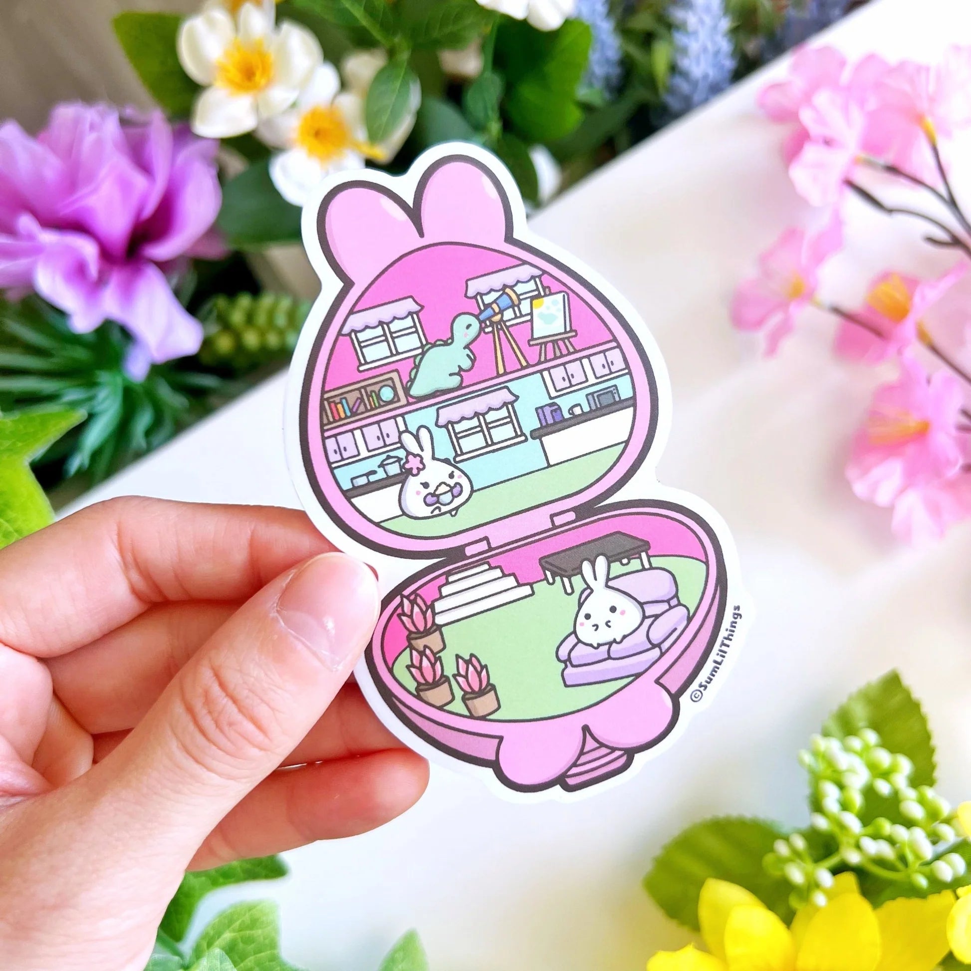 Vinyl Sticker - Polly Pocket