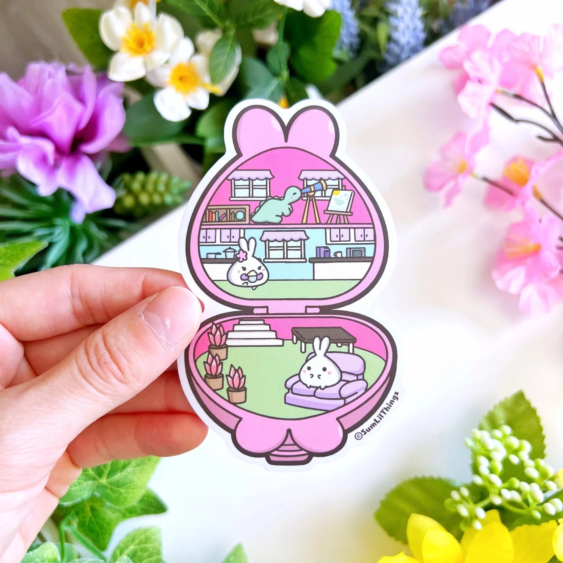Vinyl Sticker - Polly Pocket