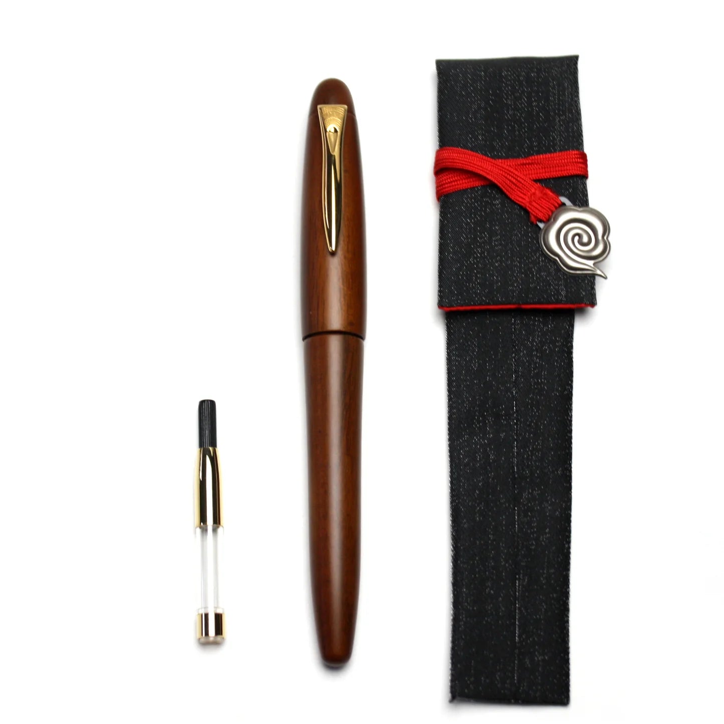 "Genroku Shogun" Walnut Fountain Pen