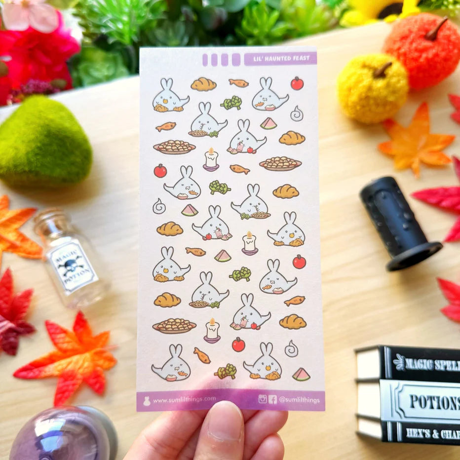 Haunted Feast (Washi Sticker)