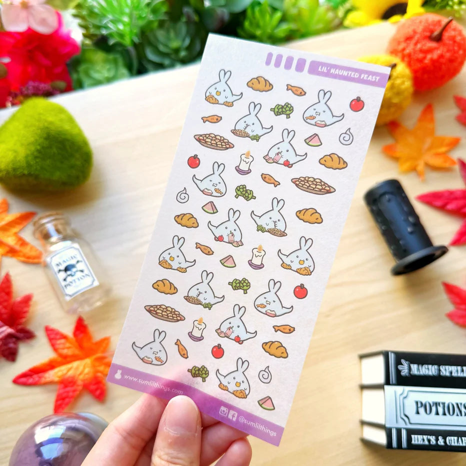 Haunted Feast (Washi Sticker)