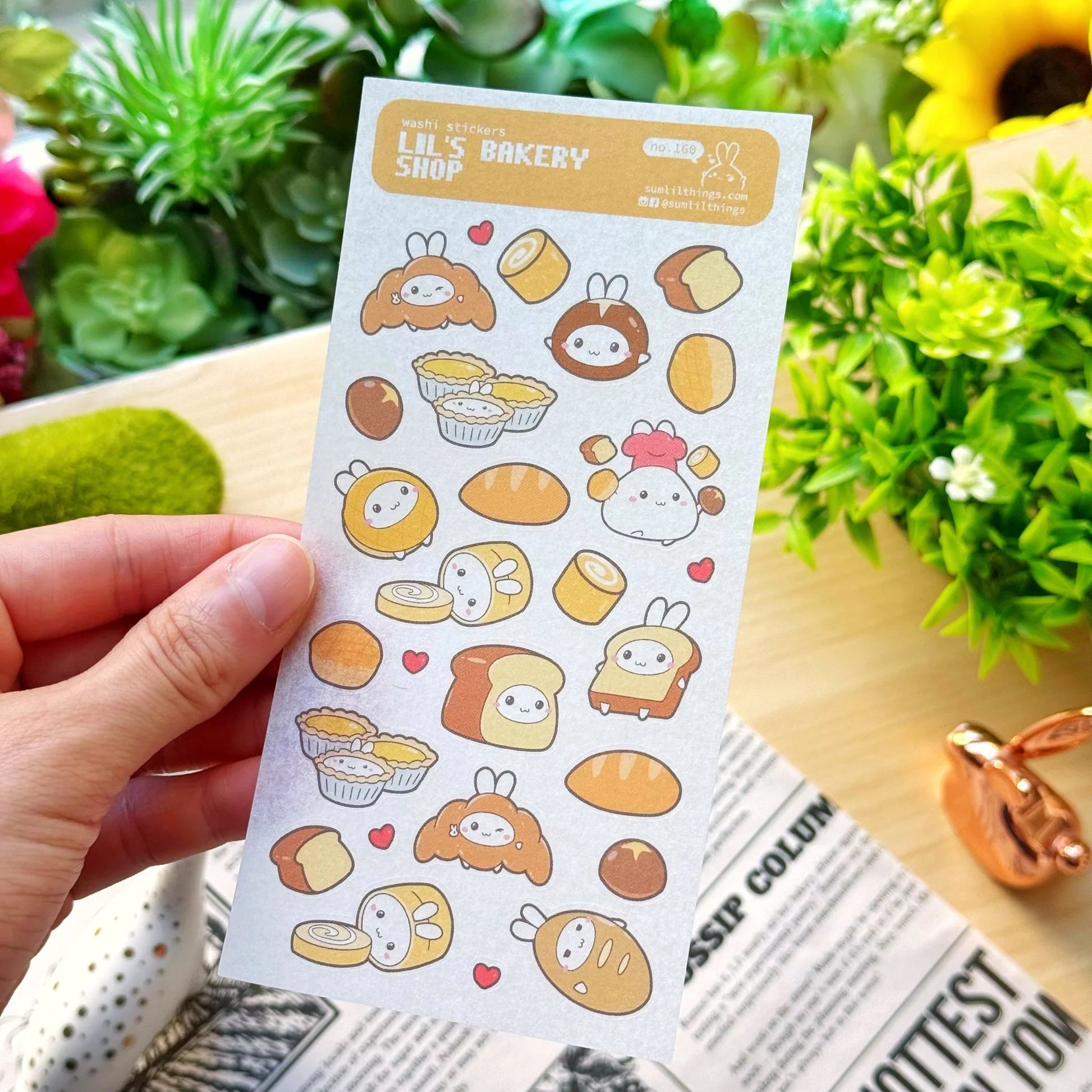 Washi Sticker - Lil's Bakery Shop