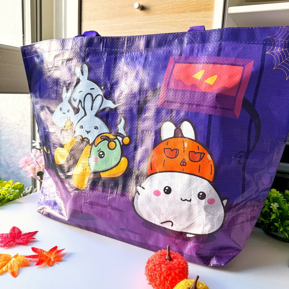 Woven Tote Bag - Easier With Less Baggage